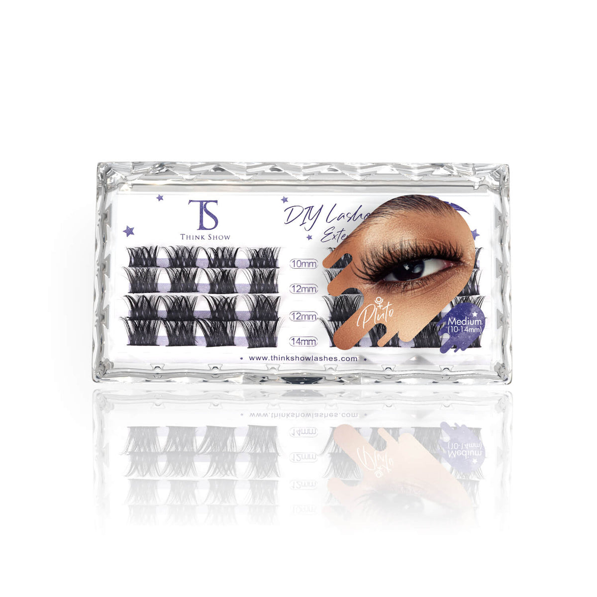 DIY Lashes At Home! Pluto Mini (32 Clusters)