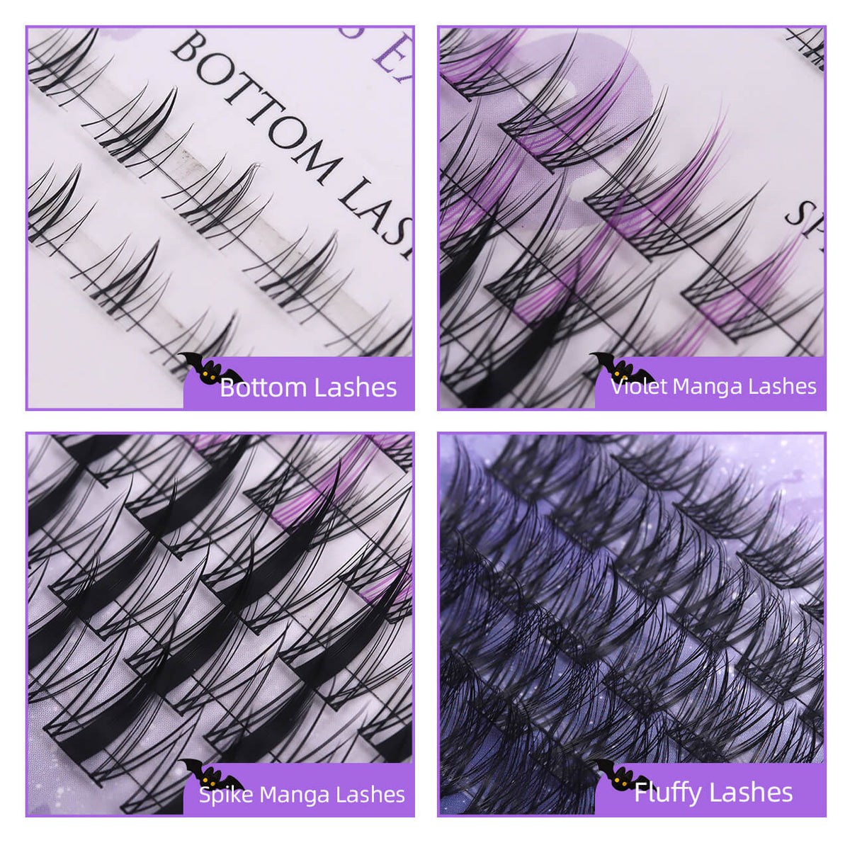 Halloween Bewitch / Calaverita DIY Lashes Nails Mega Kit