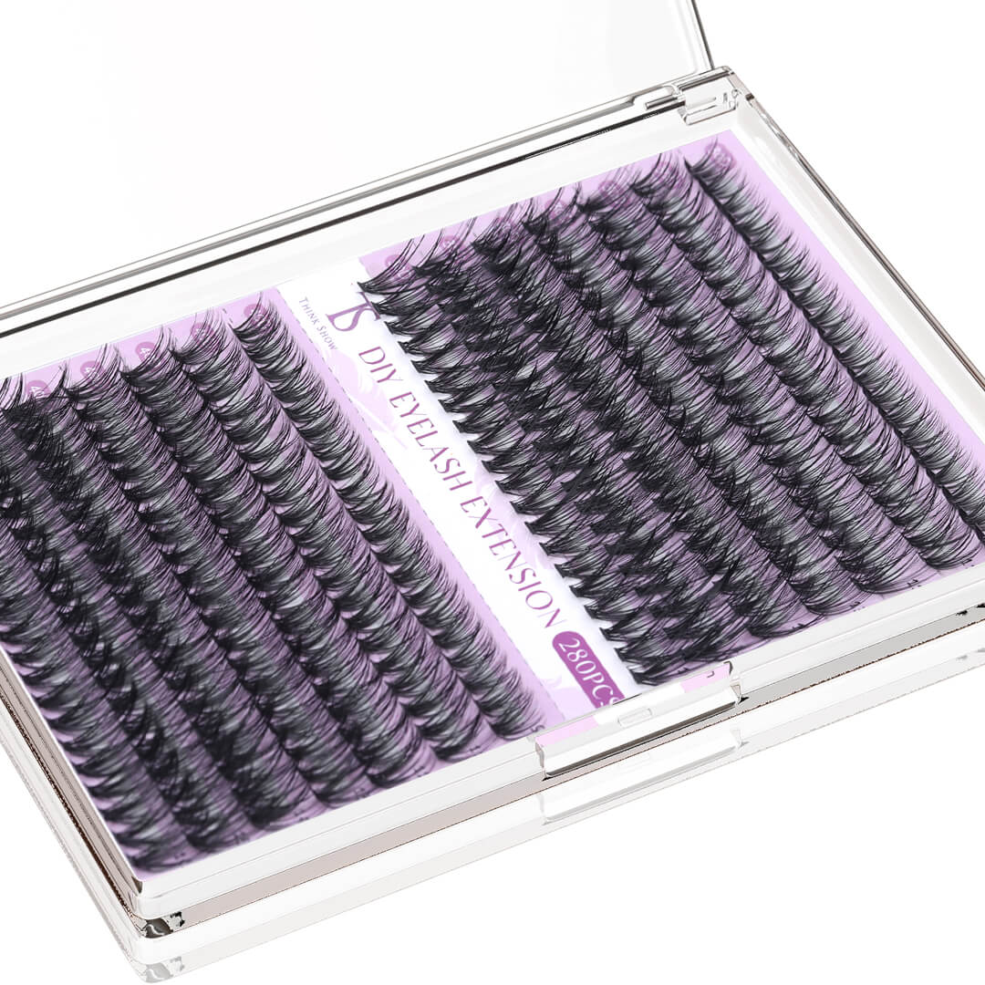 DIY Lashes 30D+40D 280 PCS - All in One Kit