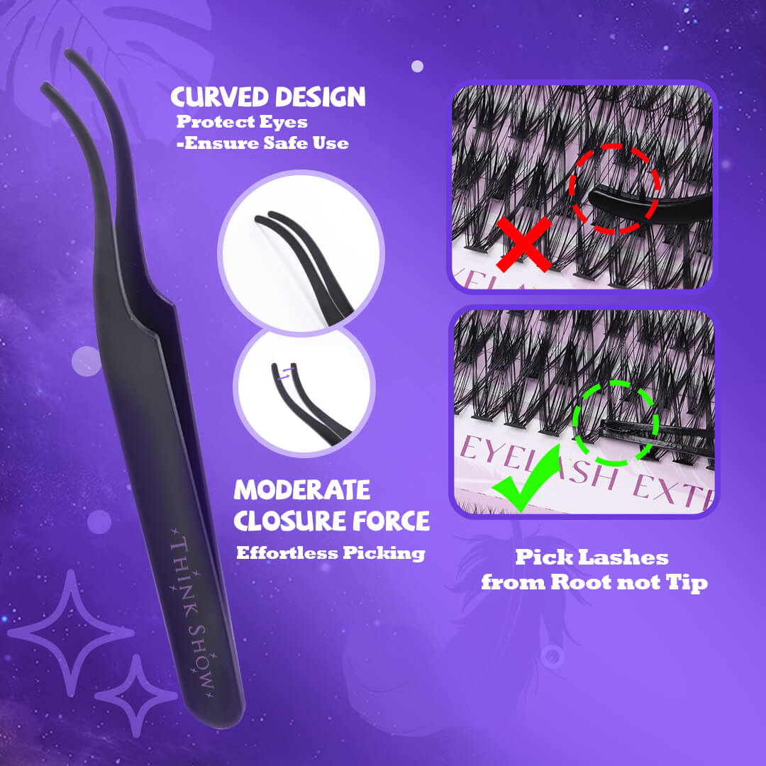 DIY Lashes 30D+40D 280 PCS - All in One Kit