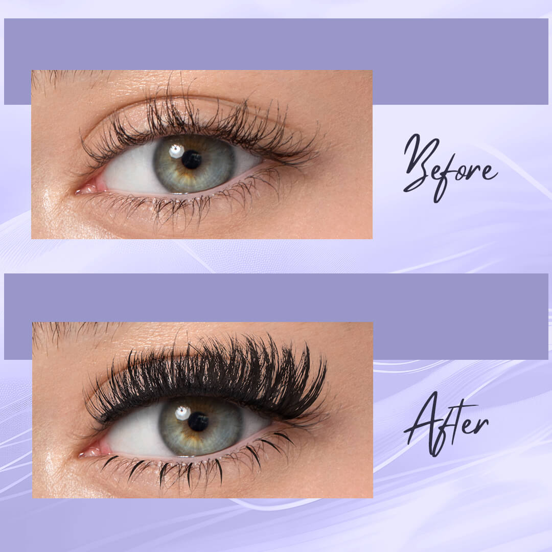 DIY Lashes 4 Styles MIX - All in One Kit - Wispy Look with Bottom Lashes