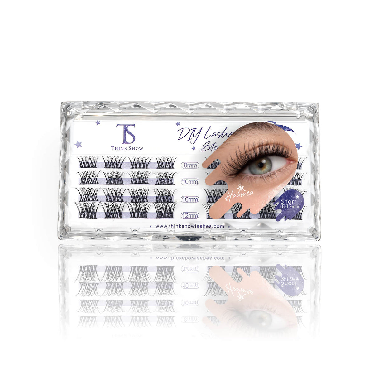DIY Lashes At Home! Haumea Mini (32 Clusters)