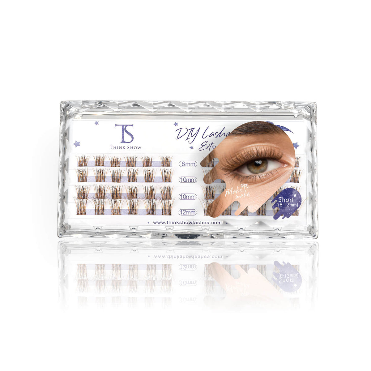 DIY Lashes At Home! Makemake Mini (48 Clusters)