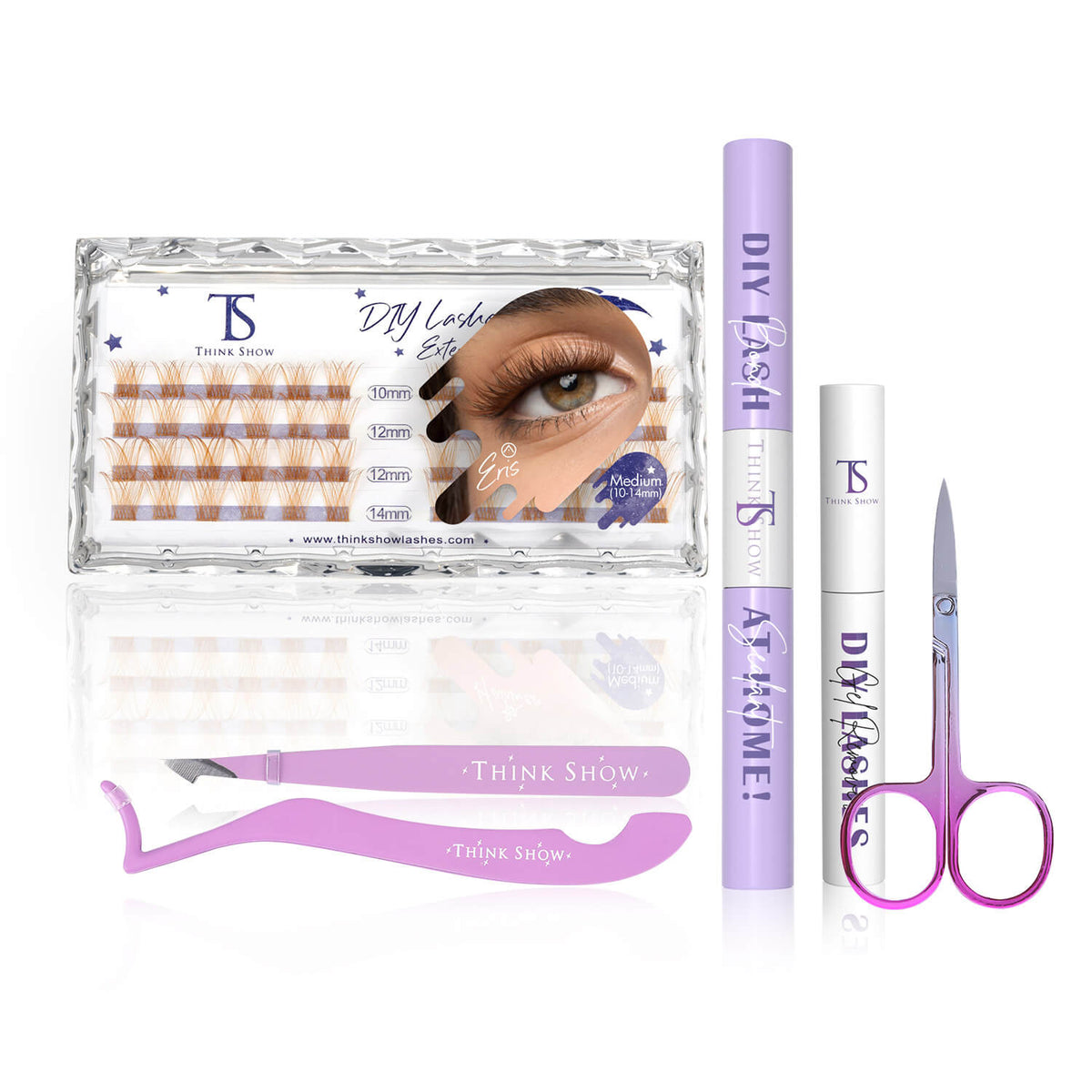 DIY Lashes At Home! Eris Mini (48 Clusters)