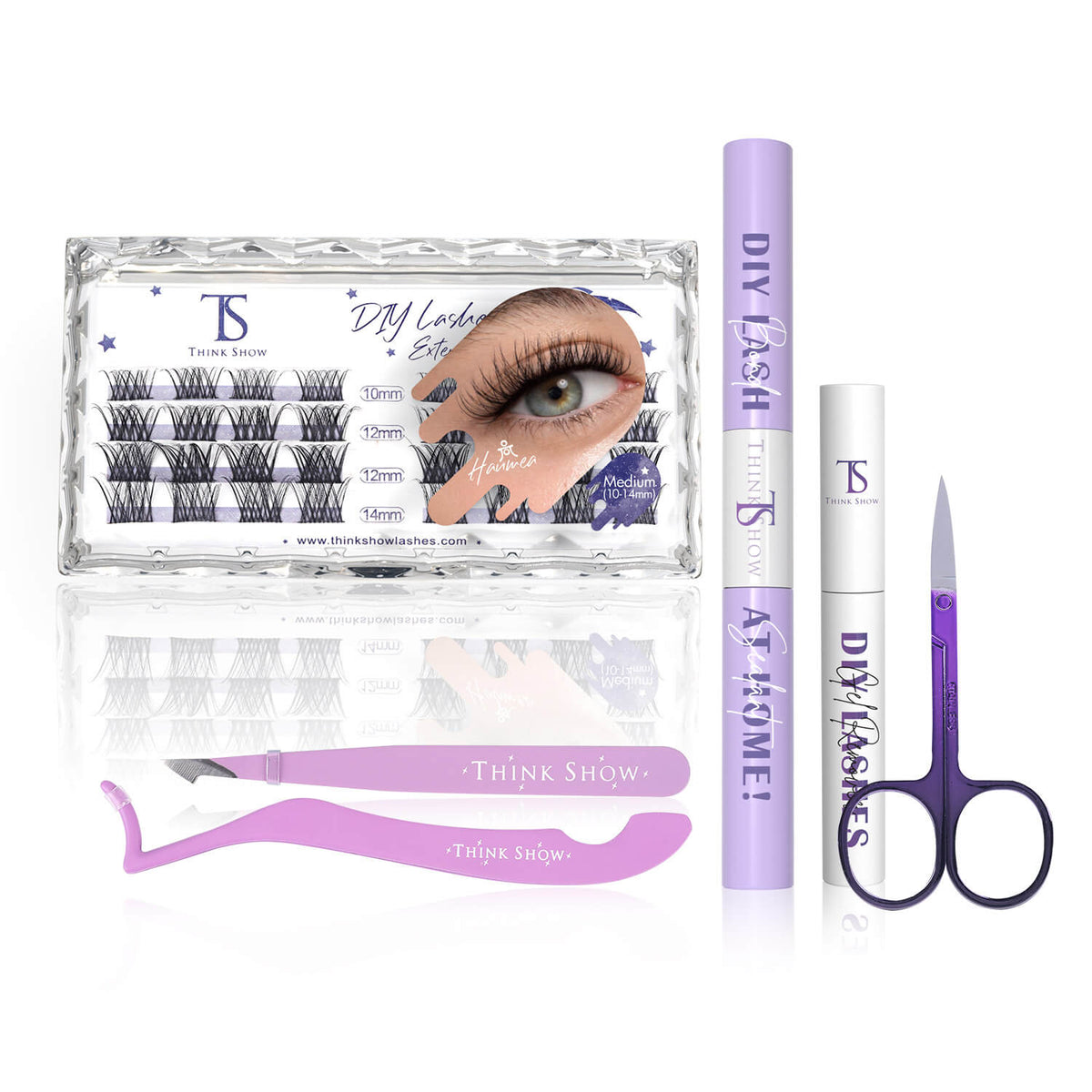 DIY Lashes At Home! Haumea Mini (32 Clusters)