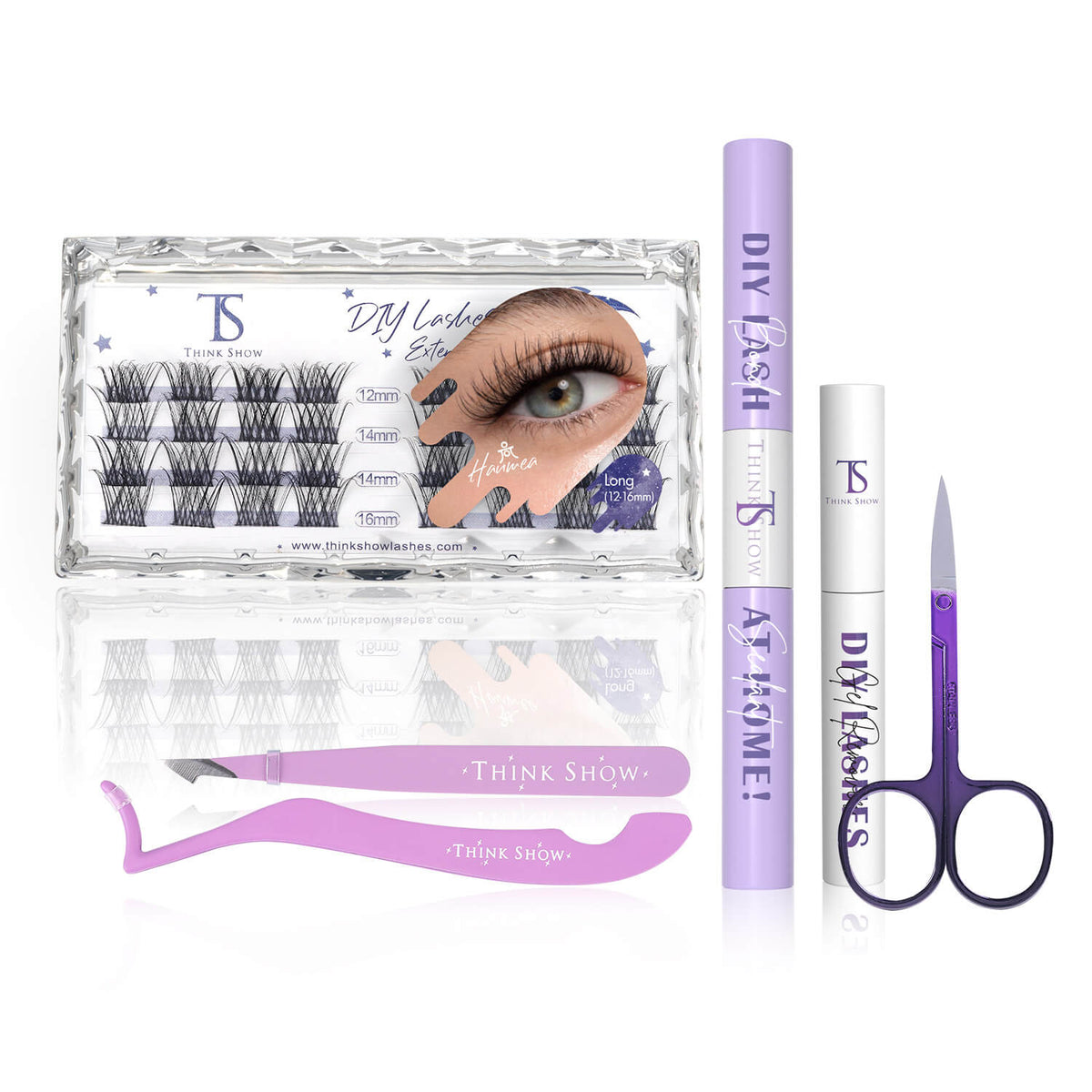 DIY Lashes At Home! Haumea Mini (32 Clusters)