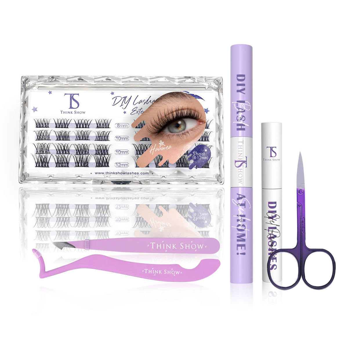 DIY Lashes At Home! Haumea Mini (32 Clusters)