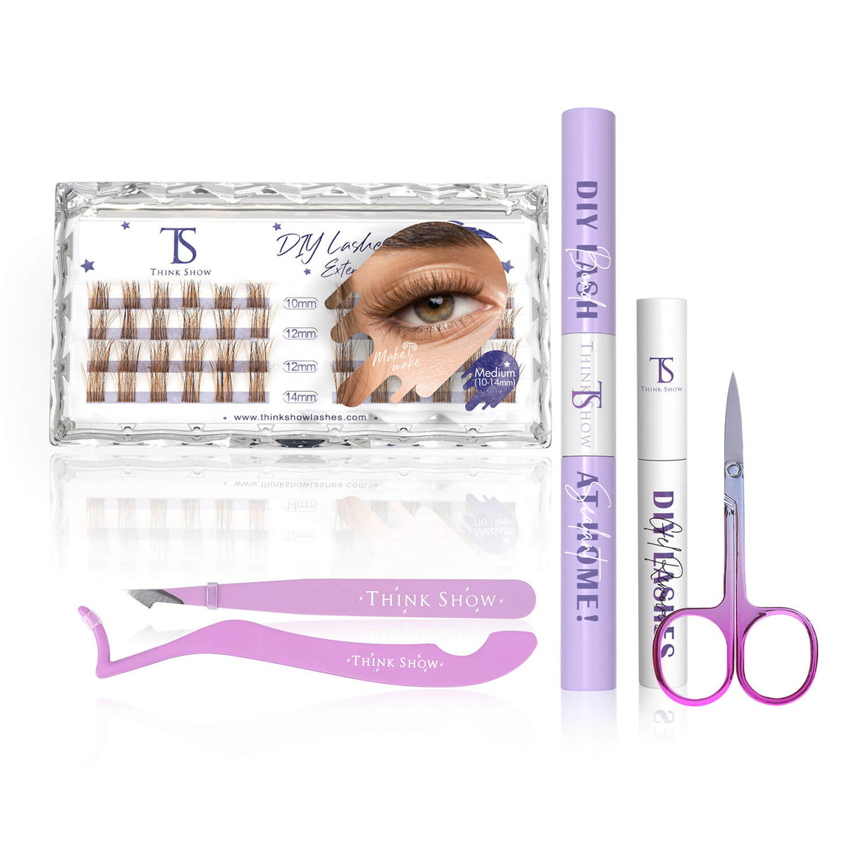 DIY Lashes At Home! Makemake Mini (48 Clusters)
