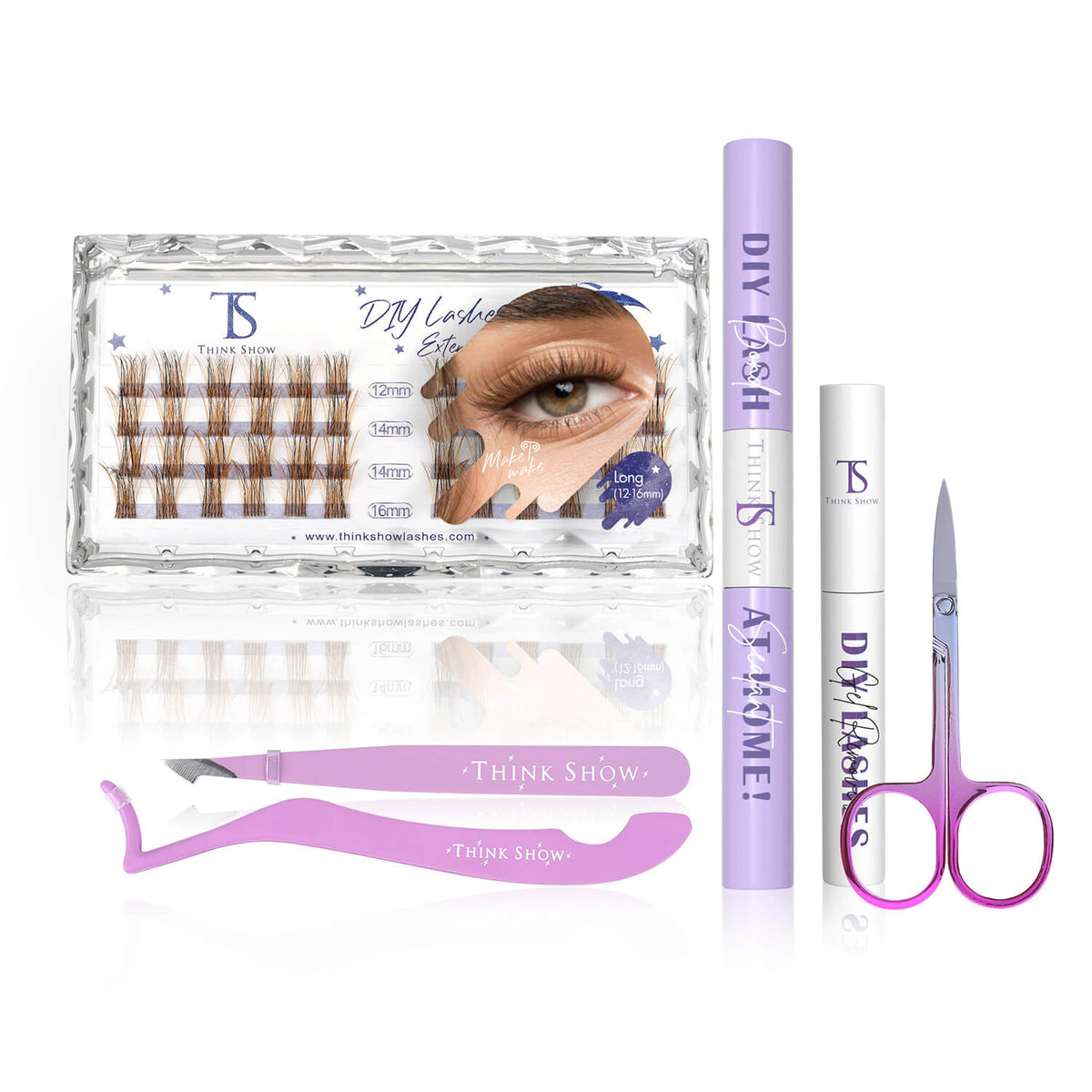 DIY Lashes At Home! Makemake Mini (48 Clusters)