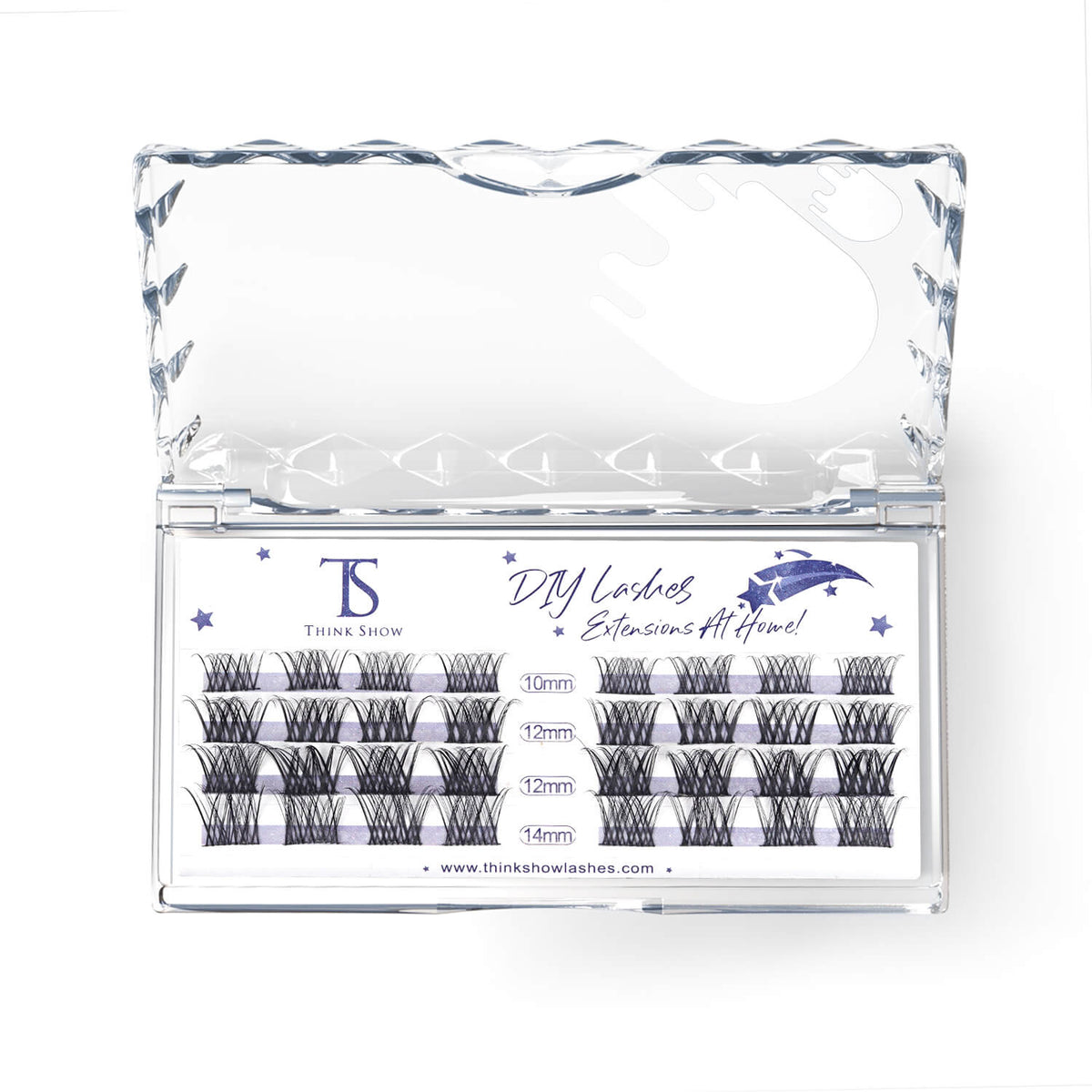 DIY Lashes At Home! Haumea Mini (32 Clusters)