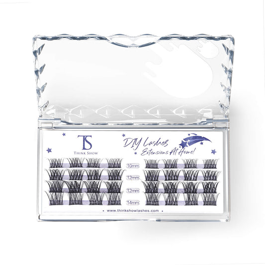 DIY Lashes At Home! Haumea Mini (32 Clusters)