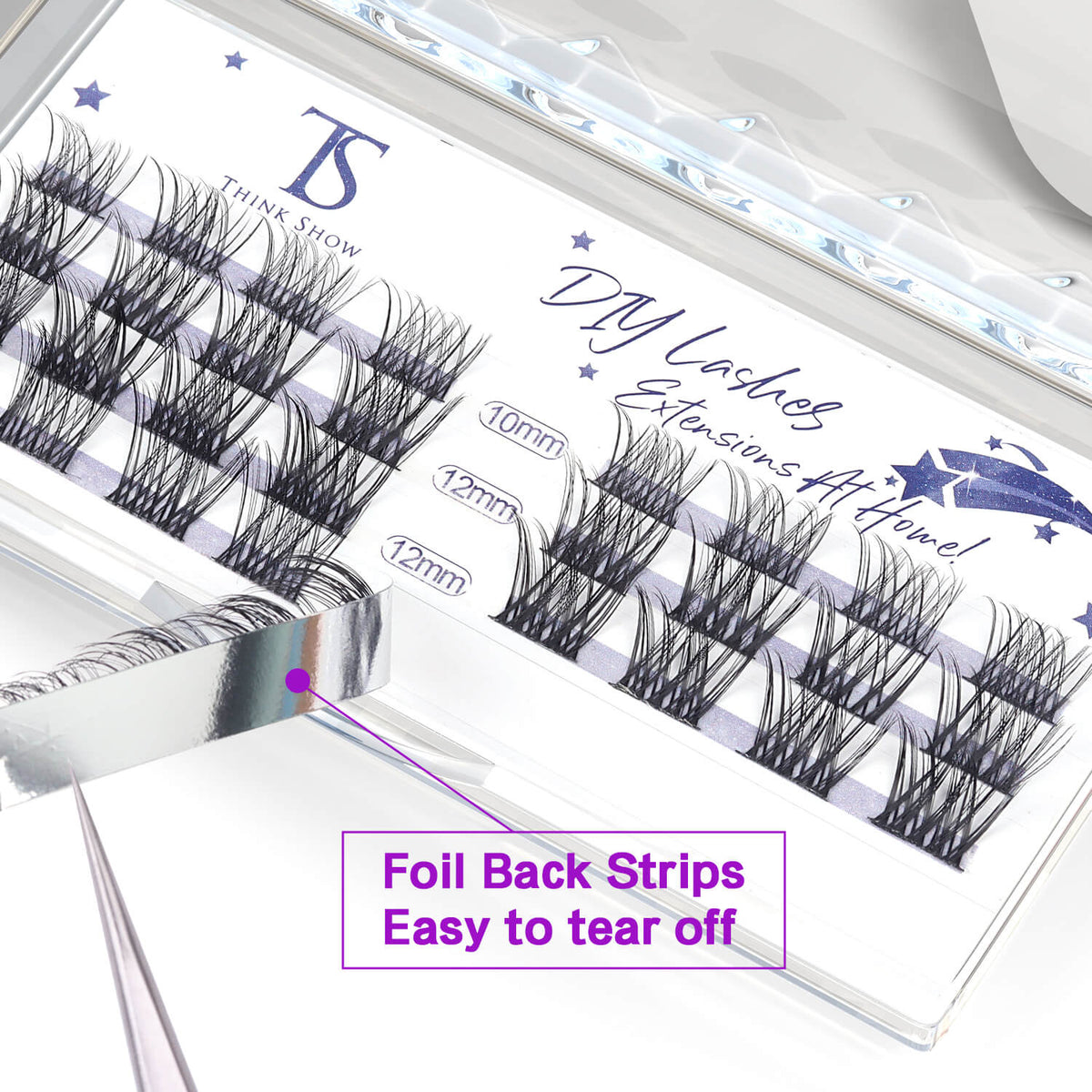 DIY Lashes At Home! Haumea Mini (32 Clusters)