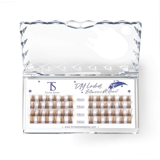 DIY Lashes At Home! Makemake Mini (48 Clusters)
