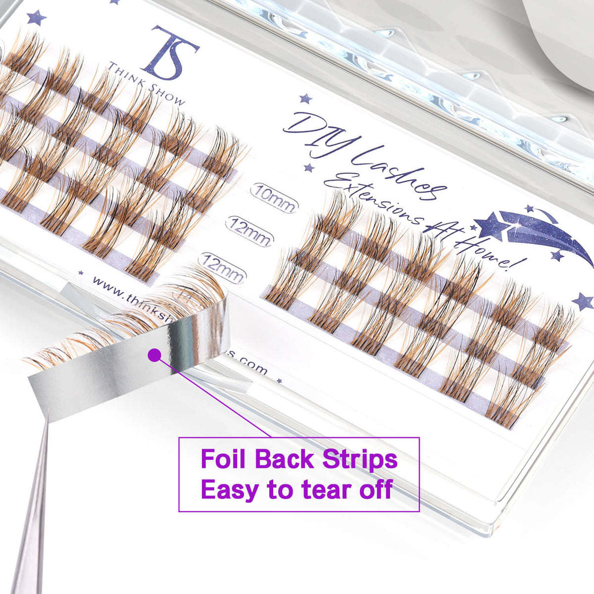DIY Lashes At Home! Makemake Mini (48 Clusters)