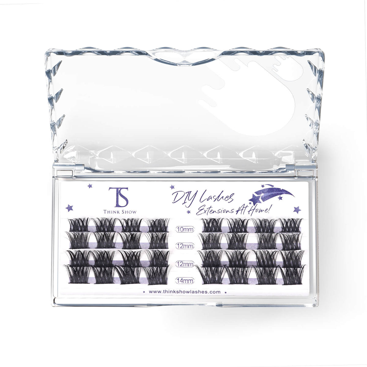 DIY Lashes At Home! Pluto Mini (32 Clusters)