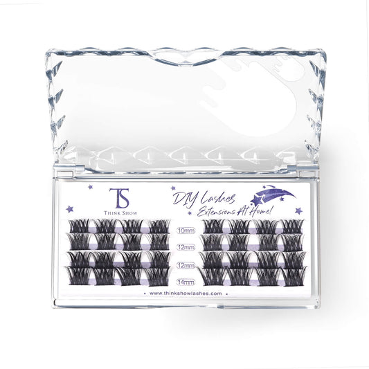 DIY Lashes At Home! Pluto Mini (32 Clusters)