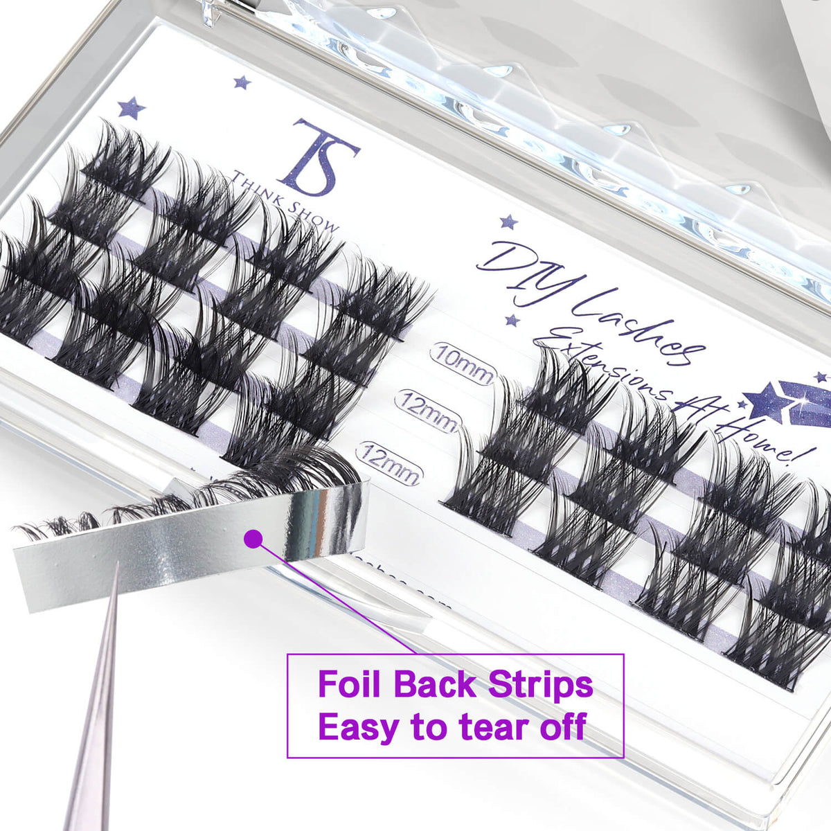 DIY Lashes At Home! Pluto Mini (32 Clusters)