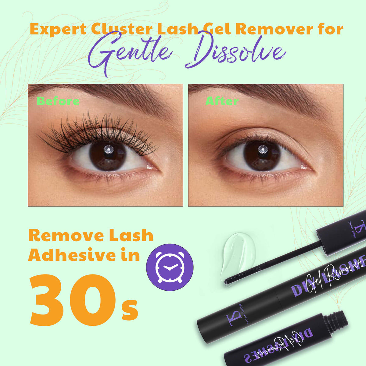 DIY Lashes Extensions Look 8-18mm 168 PCS - All in One Kit (F11C)