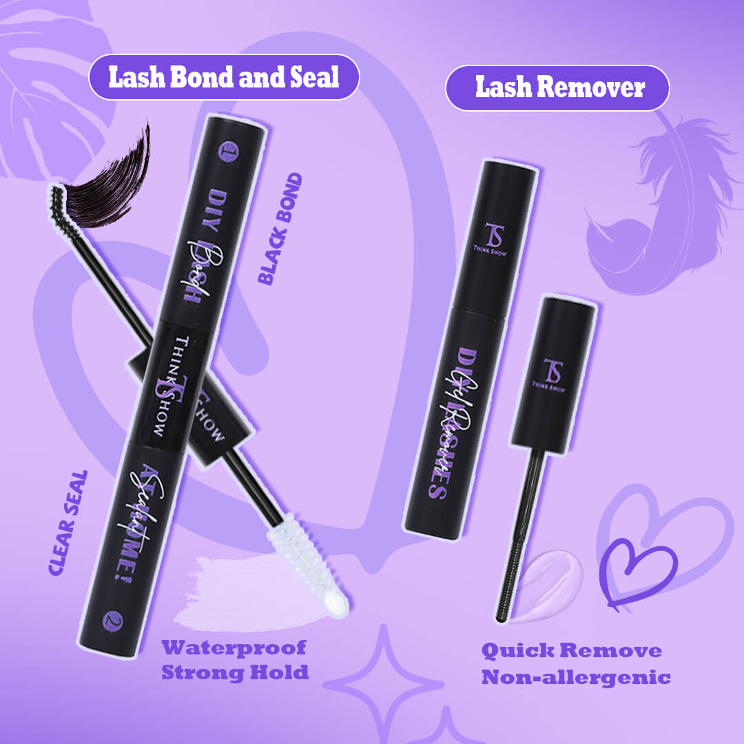DIY Lashes 8-18mm MIX 156 PCS - All in One Kit