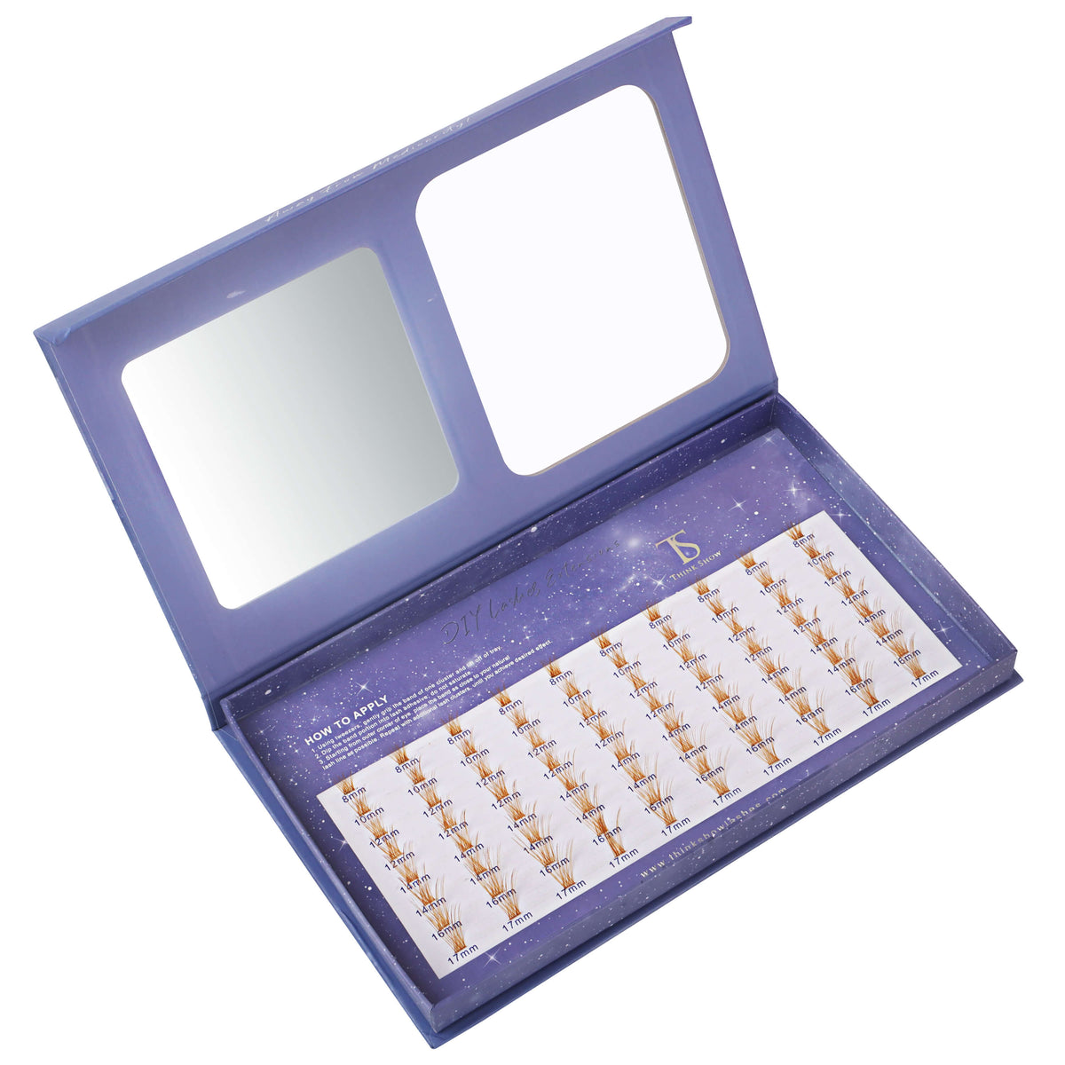 DIY Your Lashes Extensions At Home! Eris Kit (80 Clusters)