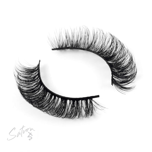 Saturn - Super Curl Strip Lashes - 6 Pairs Bundle