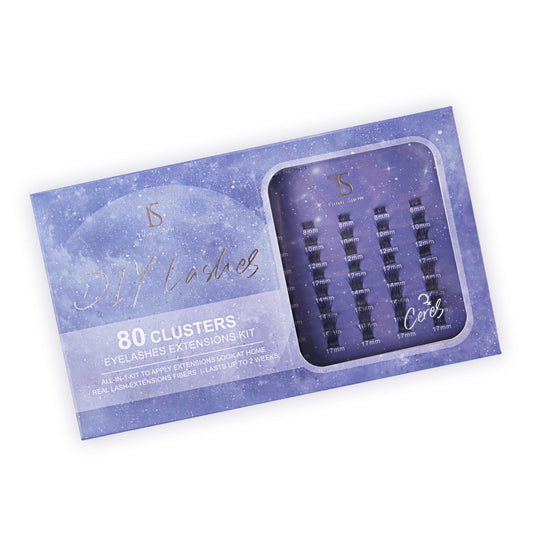 DIY Your Lashes Extensions At Home! Ceres Kit (80 Clusters)