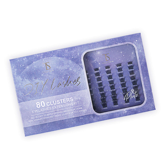 DIY Your Lashes Extensions At Home! Pluto Kit (80 Clusters)