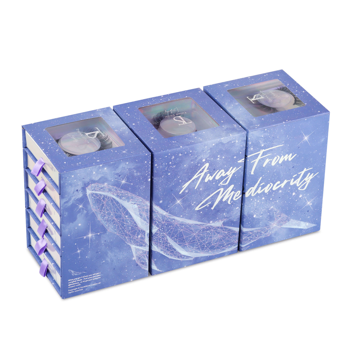 Jupiter - Super Curl Strip Lashes - 6 Pairs Bundle
