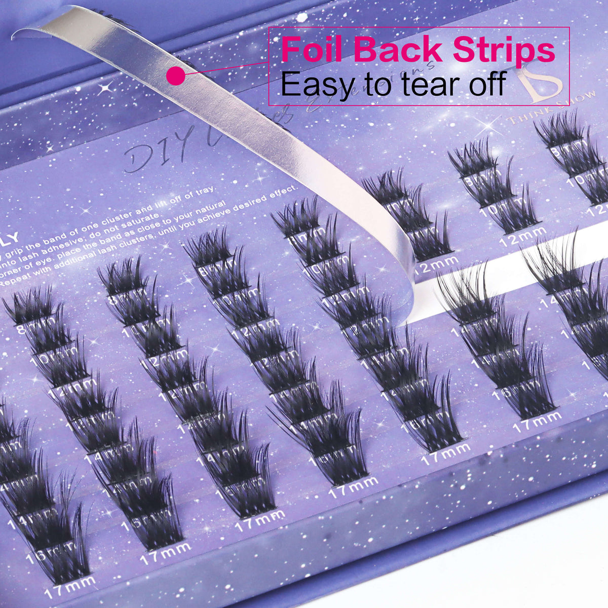 DIY Your Lashes Extensions At Home! Ceres & Pluto MIX Kit (80 Clusters)